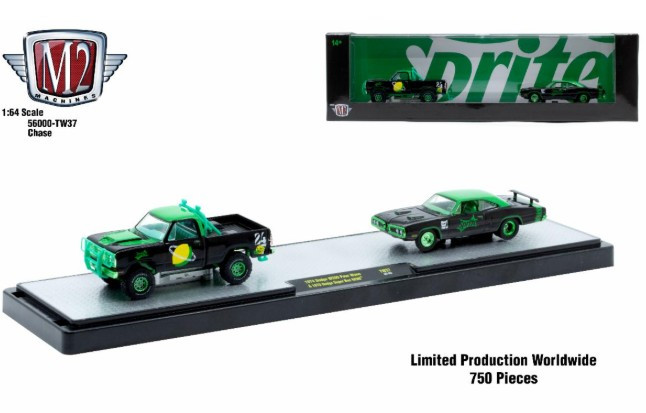 M2 Machines Auto Hauler TW37 1974 Dodge W200 1970 Dodge Super Bee